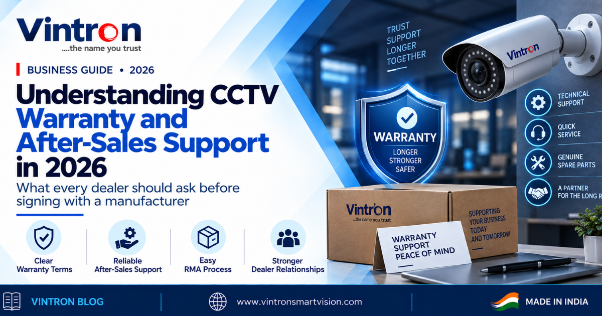 Understanding CCTV Warranty & After-Sales Support in 2026: What Every Dealer Should Ask Before Signing With a Manufacturer