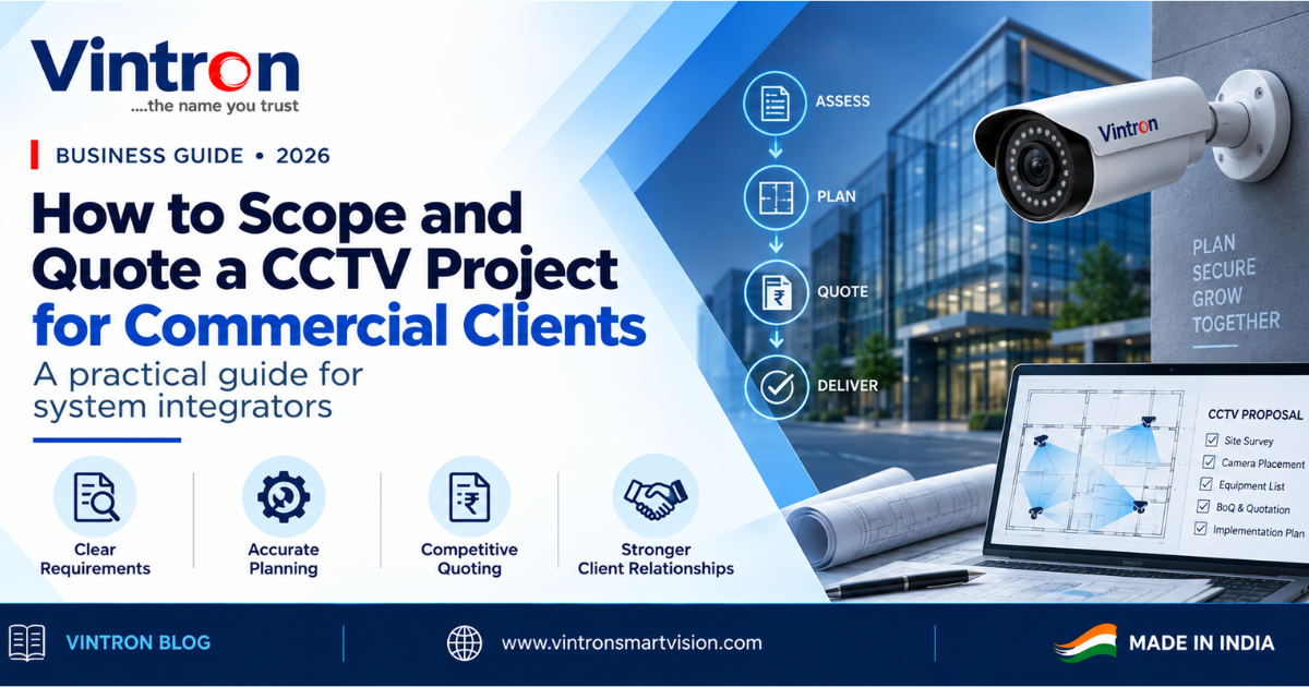 How to Scope and Quote a CCTV Project for Commercial Clients: A Practical Guide for System Integrators